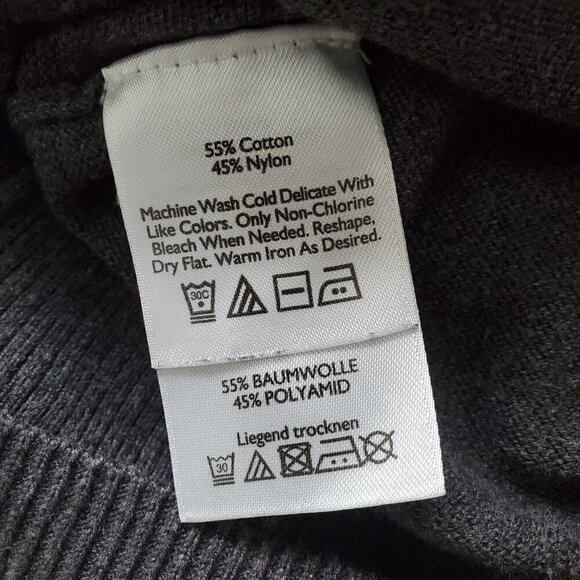 Eddie Bauer Women’s Grey Lightweight Crew Neck Pullover Sweater  – Size Medium - Picture 7 of 13